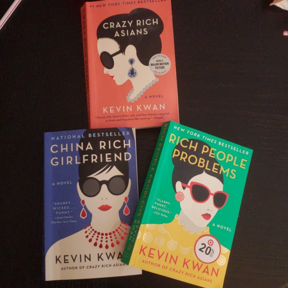 Crazy Rich Asians Trilogy books